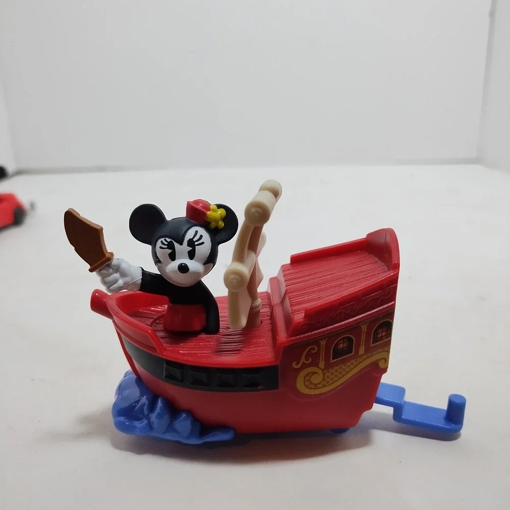 2020 & 2022 McDonald's Happy Meal Toys Mickey & Minnie Railway Pirates Carribean